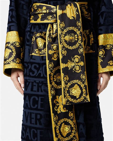 blue versace bathrobe|versace bathrobe nordstrom.